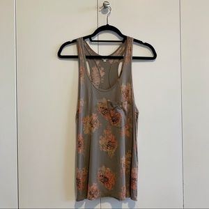 Wilfred Floral Racer Back Tank Size Small